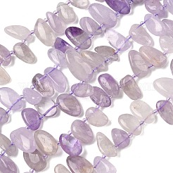 Natürlichen Amethyst Perlen Stränge&nbsp;G-P604-A09-01