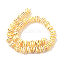 Handgefertigte Glasperlen aus Sandemaille&nbsp;LAMP-B035-03G