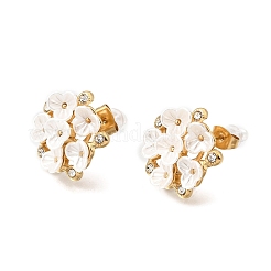 Pendientes de acero inoxidable 304 para mujer&nbsp;EJEW-A164-02G