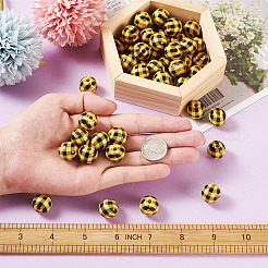 Perles en bois naturel&nbsp;WOOD-TAC0010-05M