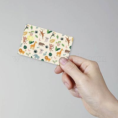 Wasserdichte Kartenaufkleber aus PVC-Kunststoff&nbsp;DIY-WH0432-157-1