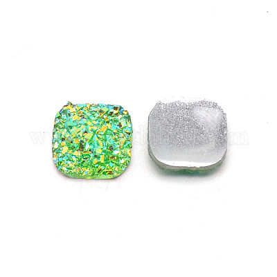 Cabochons en résine&nbsp;RESI-WH0026-02B-1
