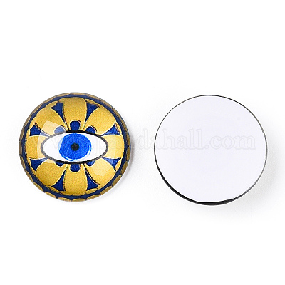 Cabochons di vetro&nbsp;GGLA-T004-05B-1