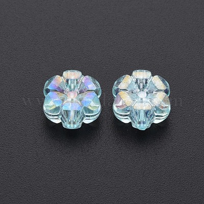 Perles en acrylique transparente&nbsp;MACR-S373-06-C03-1