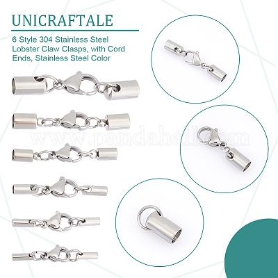 Shop Unicraftale 304 Stainless Steel Lobster Claw Clasps for