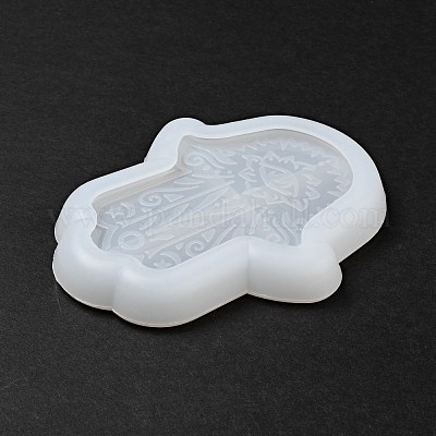 Hamsa Hand Tray Silicone Mold, Resin Mold, Silicone Resin Mold, tray mold