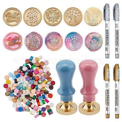 Wholesale CRASPIRE DIY Wax Seal Stamp Kits 