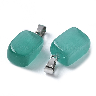 Pendentifs en œil de chat&nbsp;CE-P003-01P-02-1