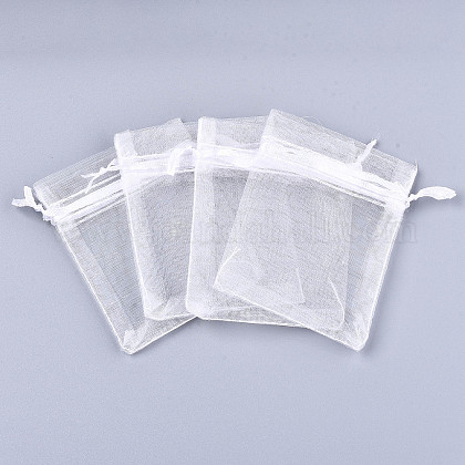 Organza Gift Bags with Drawstring OP-R016-7x9cm-04-1