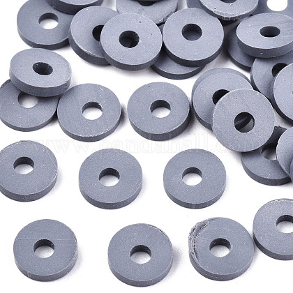 Handmade Polymer Clay Beads X-CLAY-Q251-6.0mm-62-1