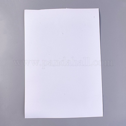 Papel de impresión adhesivo de película de pvc AJEW-WH0096-77B-1