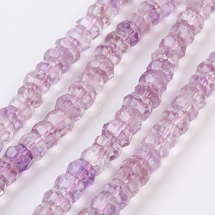 Chapelets de perles en améthyste naturelle G-F568-041-A-1