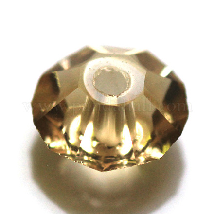 Abalorios de cristal austriaco de imitación SWAR-F061-4x8mm-28-1