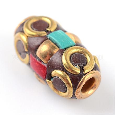 Handmade Indonesia Beads IPDL-S051-144A-1