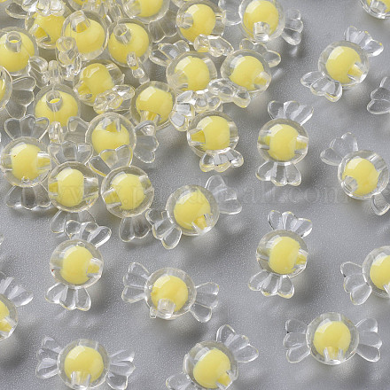 Perles en acrylique transparente TACR-S152-03A-SS2105-1