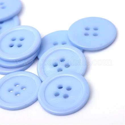 Пластиковые кнопки 4-отверстие BUTT-R034-052D-1