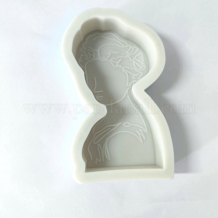 Human Silicone Candle Molds SOAP-PW0001-051-1