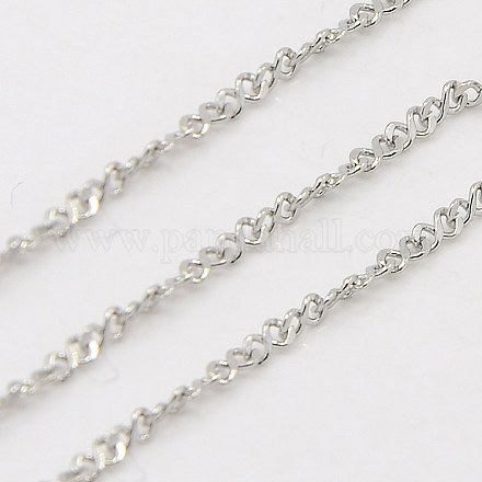 304 Stainless Steel Twisted Chains Curb Chain CHS-K002-30-1