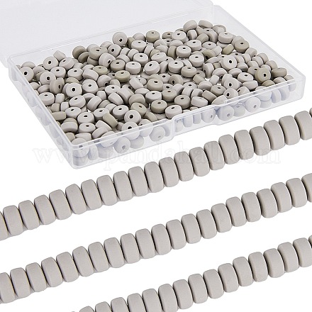 Sunnyclue 3 brins de perles en pâte polymère faites à la main brins CLAY-SC0001-67B-1