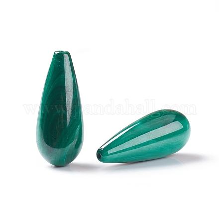 Natural Malachite Beads G-E557-14C-1