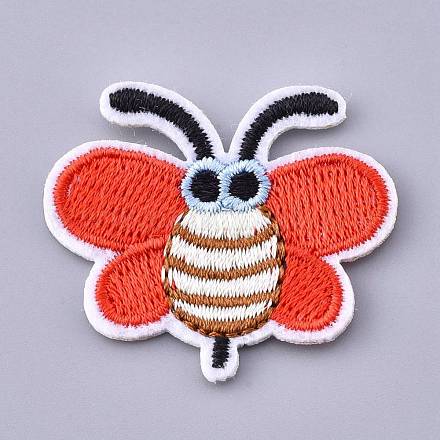 Computerized Embroidery Cloth Iron on/Sew on Patches DIY-M010-22A-1