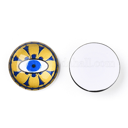 Cabochons di vetro GGLA-T004-05B-1