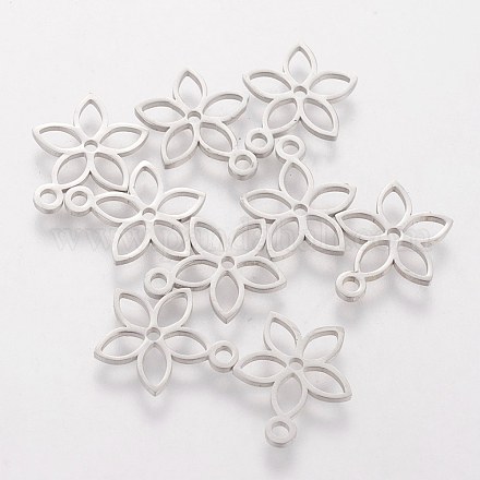304 Stainless Steel Charms STAS-Q201-T209-1