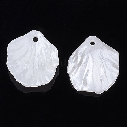 ABS Plastic Imitation Pearl Pendants X-OACR-S020-12-1