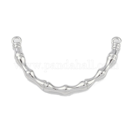 Messing Bambusstab Verbinder Charms&nbsp;KK-U020-03P-1