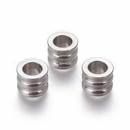 304 Stainless Steel Beads STAS-P231-67P-1