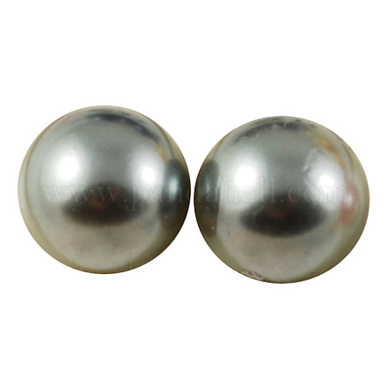 10000pcs cabujones de imitación de perlas de plástico abs SACR-S738-4mm-Z41-1