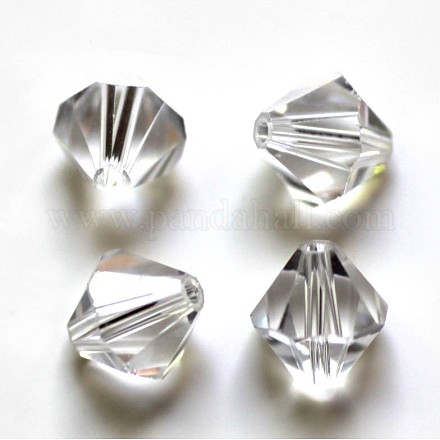 Imitazione branelli di cristallo austriaco SWAR-F022-8x8mm-001-1