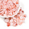 Transparent Acrylic Beads, Nuggets, Two Tone, Light Salmon, 10~14.5x7~11x4.5~6mm, Hole: 1.4mm, about 1256pcs/500g
