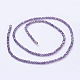 Electroplate Glass Beads Strands EGLA-R048-2mm-51-3