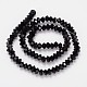 Faceted Bicone Glass Bead Strands GLAA-J083-A06-2