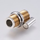 304 Magnetverschluss aus Edelstahl mit Klebeenden STAS-F139-075G-3