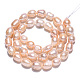 Natural Cultured Freshwater Pearl Beads Strands PEAR-N012-07M-2