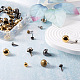 Fashewelry 320 шт. 8 стильных железных стержня FIND-FW0001-29-5