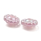 Perles européennes en acrylique irisées arc-en-ciel PACR-E002-05-5