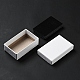 Boîtes-cadeaux de collier de papier de texture X-OBOX-G016-C04-A-4
