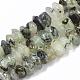 Chapelets de perles en préhnite naturelle G-R462-18-1