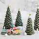 Gorgecraft 3d рождественская елка форма для свечей санта-клаус силиконовая форма для рождественской сосны diy мыльный торт помадка шоколадные конфеты украшения принадлежности (2 упаковки) DIY-GF0001-66-6