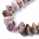 Chapelets de perles en opale rose naturelle G-R462-21-3