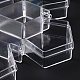 12 caja de plástico transparente rejillas CON-B009-03-4