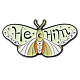 Schmetterling mit Wort er ihm Emaille-Pin BUER-PW0001-108E-1