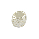 Alliage baril de style tibétain supports d'émail de perles européennes X-TIBEB-8595-S-LF-1