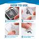 CHGCRAFT Postcard Clear Stamps Flower with Bee Silicone Stamps Bee Background Transparent Stamps for Card Making DIY Scrapbooking Photo Album Decoration DIY-WH0371-0071-3