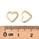 Messing Verbinderring&nbsp;KK-F907-04G-3