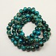 Spray Painted Glass Beads Strands X-DGLA-R010-10mm-2-1