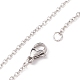 Heart Natural Mixed Stone Pendant Necklaces NJEW-JN03968-8